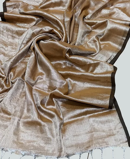 Premium Quality Tissue Cotton Saree with...