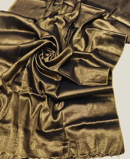 Tissue Cotton Saree Elegant Comfort Soft...