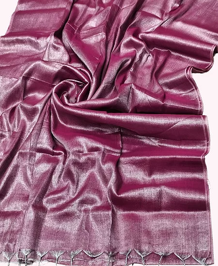 Designer Tissue Cotton Saree with Elegant Blouse Piece