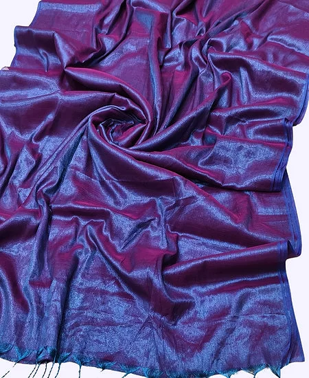 Tissue Cotton Saree with Timeless Comfor...