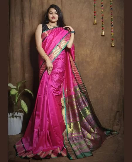 Bomkai Silk Saree Timeless Traditional Silk Elegance