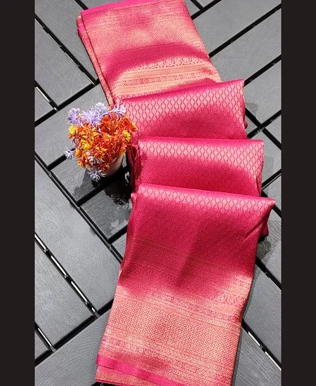 Bangalore Brocade Silk Saree with Zari B...