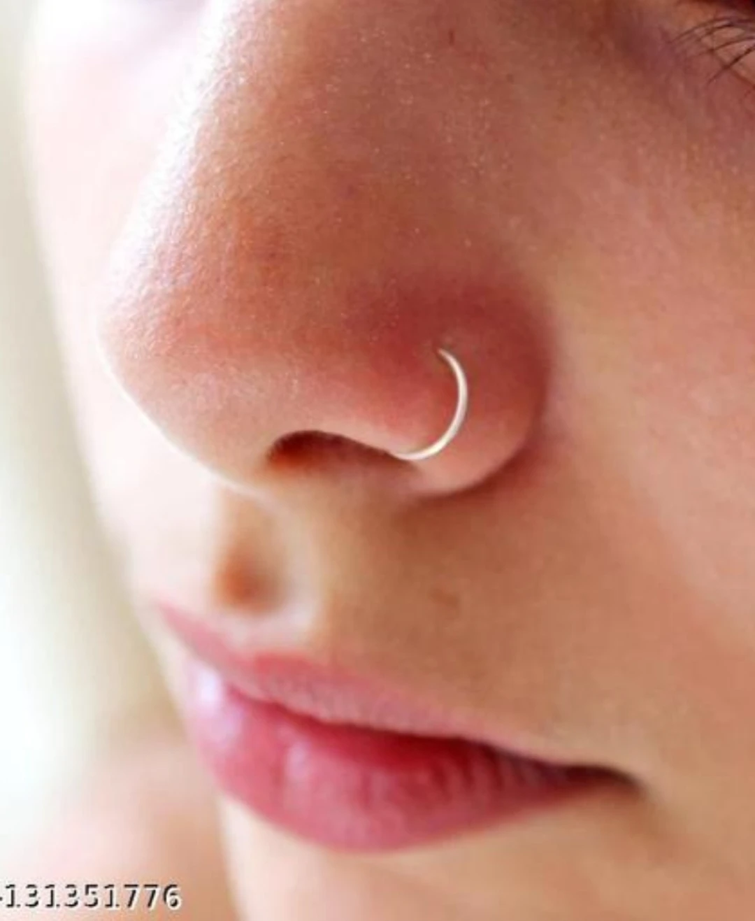 GIRLS Nose RING DOUBLE Diamond Nose pin...