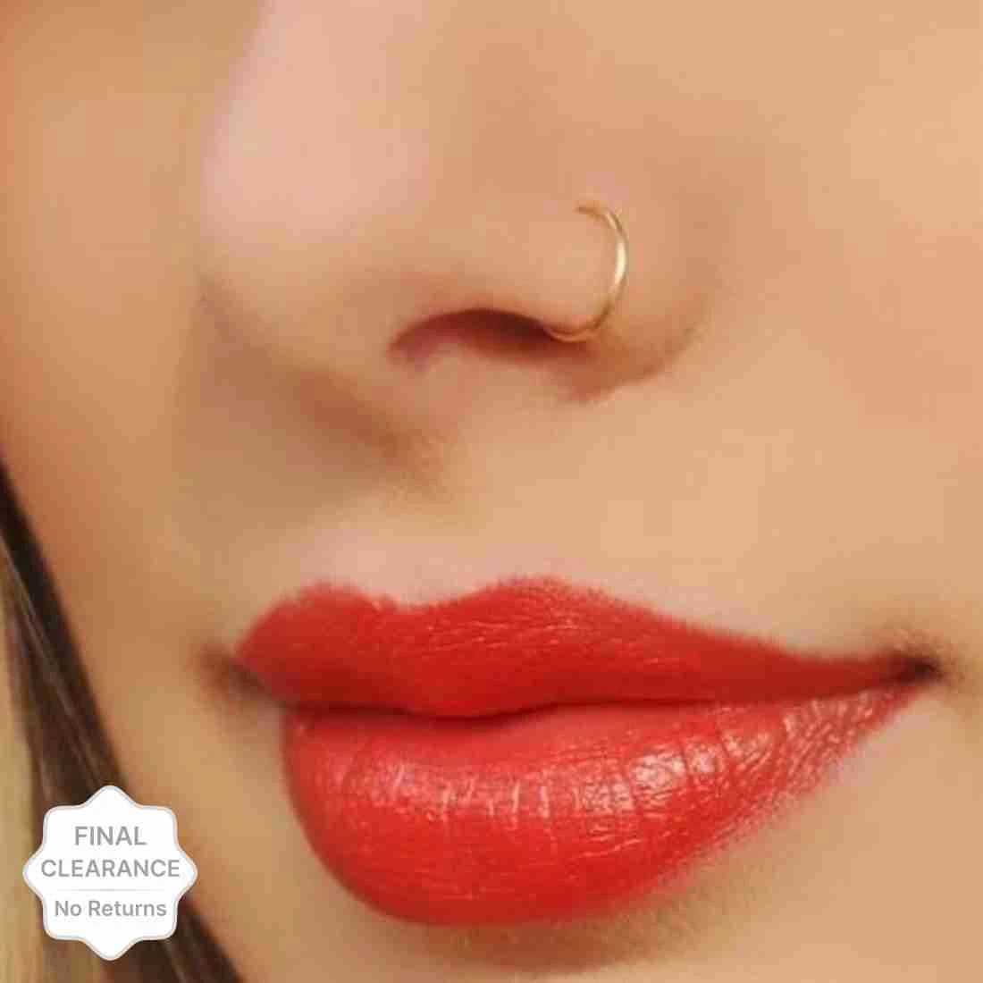 Golden Nose Ring – Classic Finish (Pack...