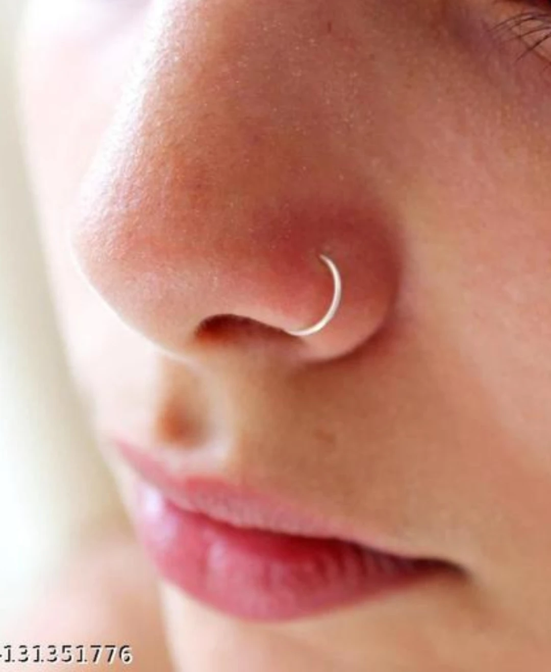GIRLS Nose RING DOUBLE Diamond Nose pin...
