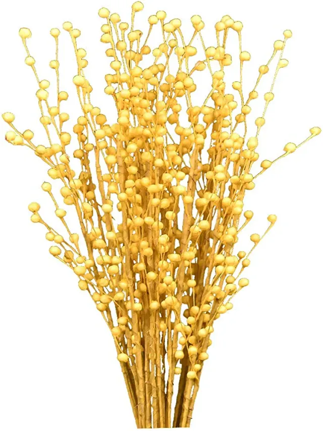 Artificial Dry Rose Flower Multiple Bran...