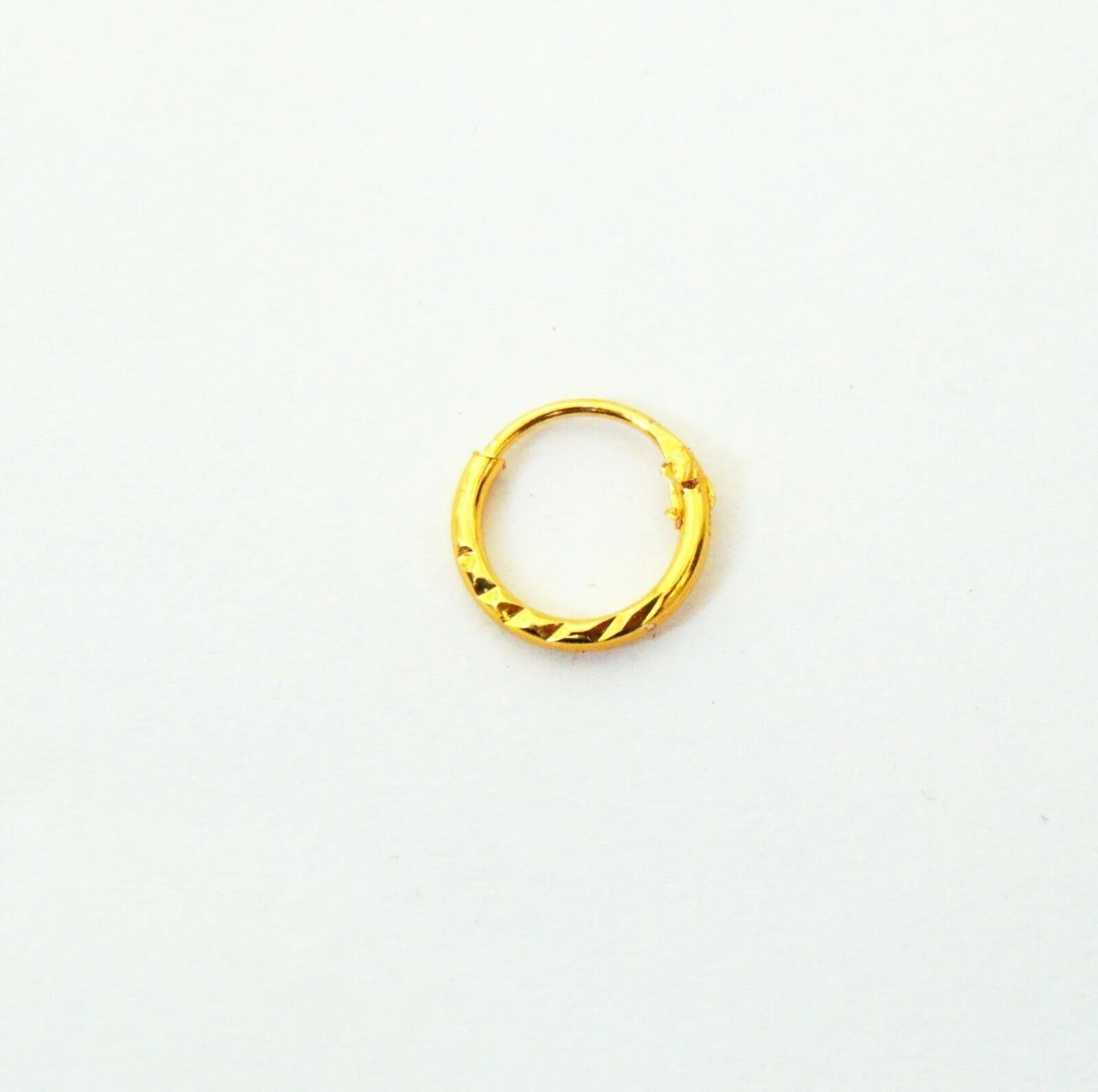 Brass Lock Nose Ring – Pack of 1
