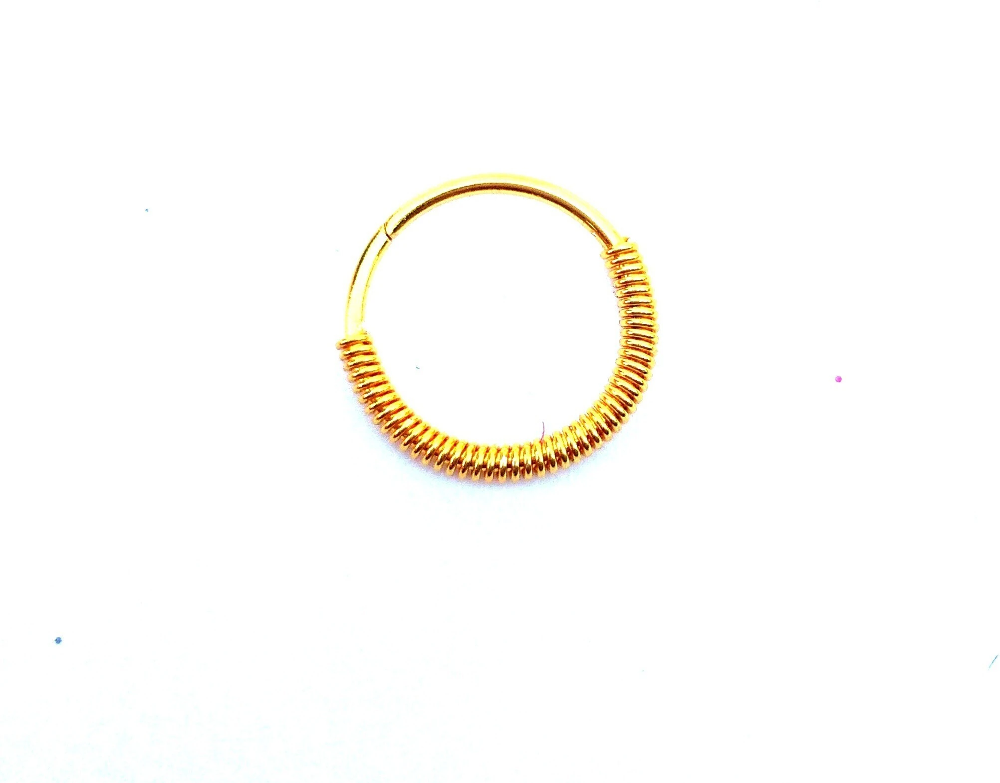 Half Ring Nose Ring – Golden Touch