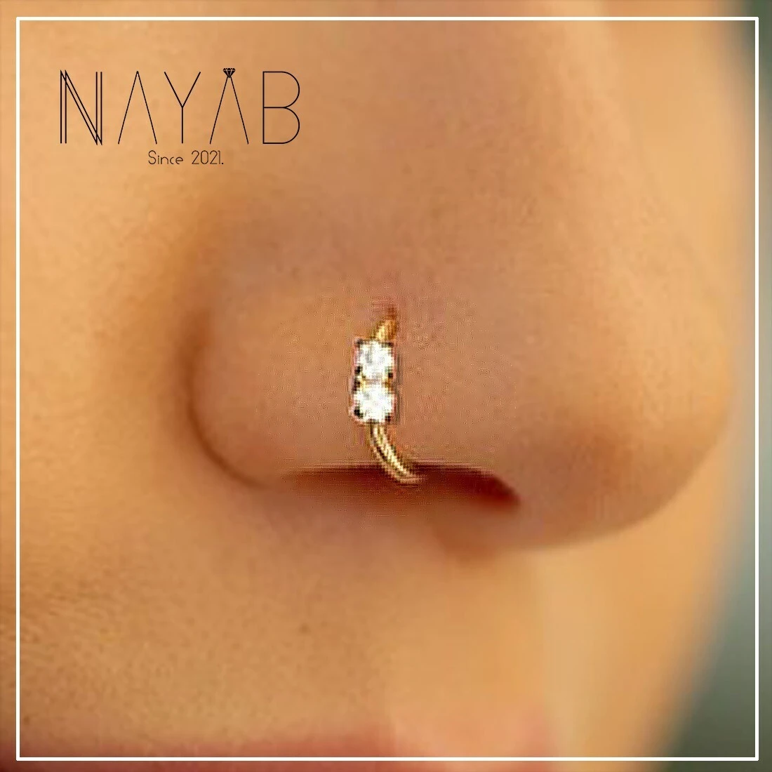 Sleek Nugget Nose Ring – Elegant