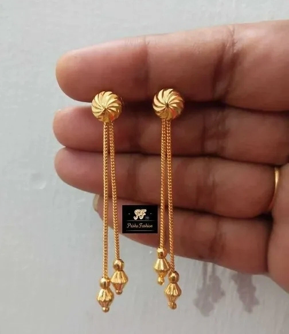Beautiful, Fancy EarRing (Sui Dhaga ) 2 LAYER EARRING Casual daily use