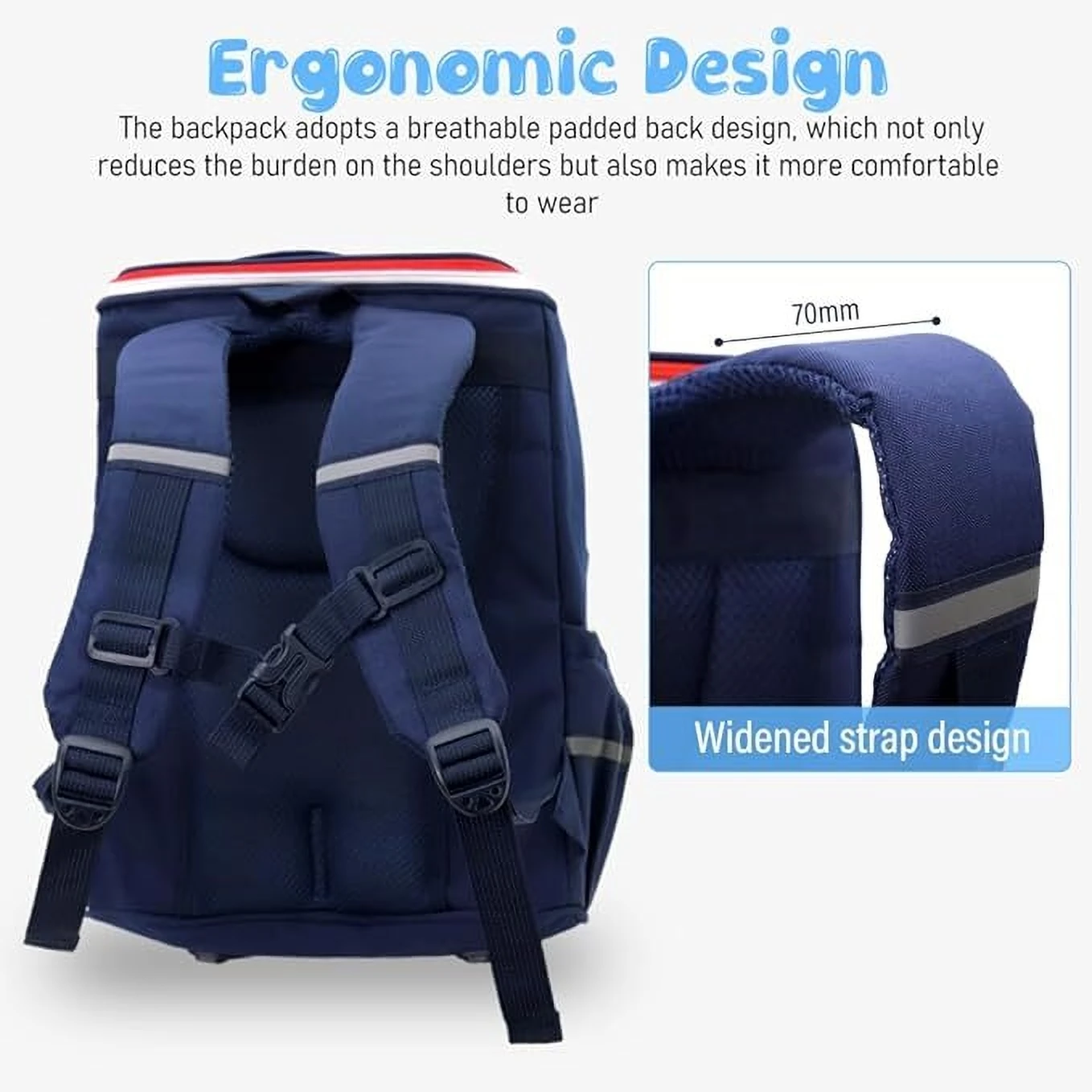 3D Cartoon Backpack for Kids Water Resistant School Bag