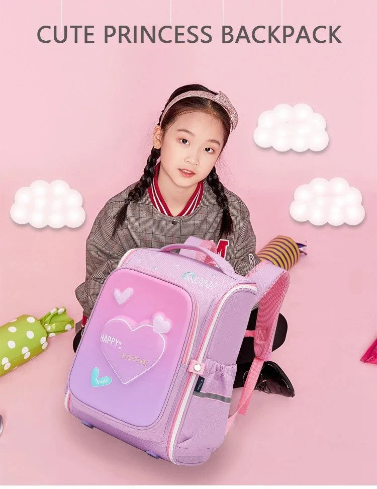 3D Cartoon School Bag for Kids Lightweight Water Resistant