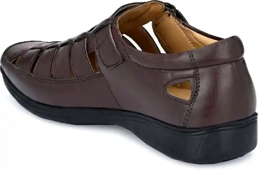 Latest Fabulous Men Sandals|Roman Sandals/Outdoor Sandal For Men's & Boys-103-Sandal-BRN