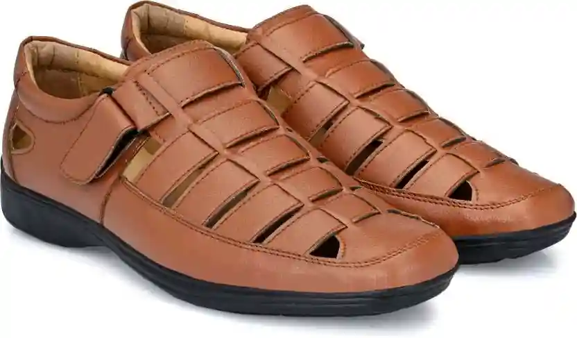 Latest Fabulous Men Sandals|Roman Sandals/Outdoor Sandal For Men's & Boys-104-Sandal-TAN