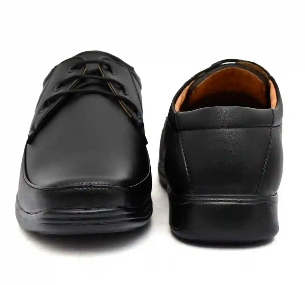 Latest Fashionable Men Formal Shoes|Black Derby Shoes|Office Shoes For Men's & Boys - Black