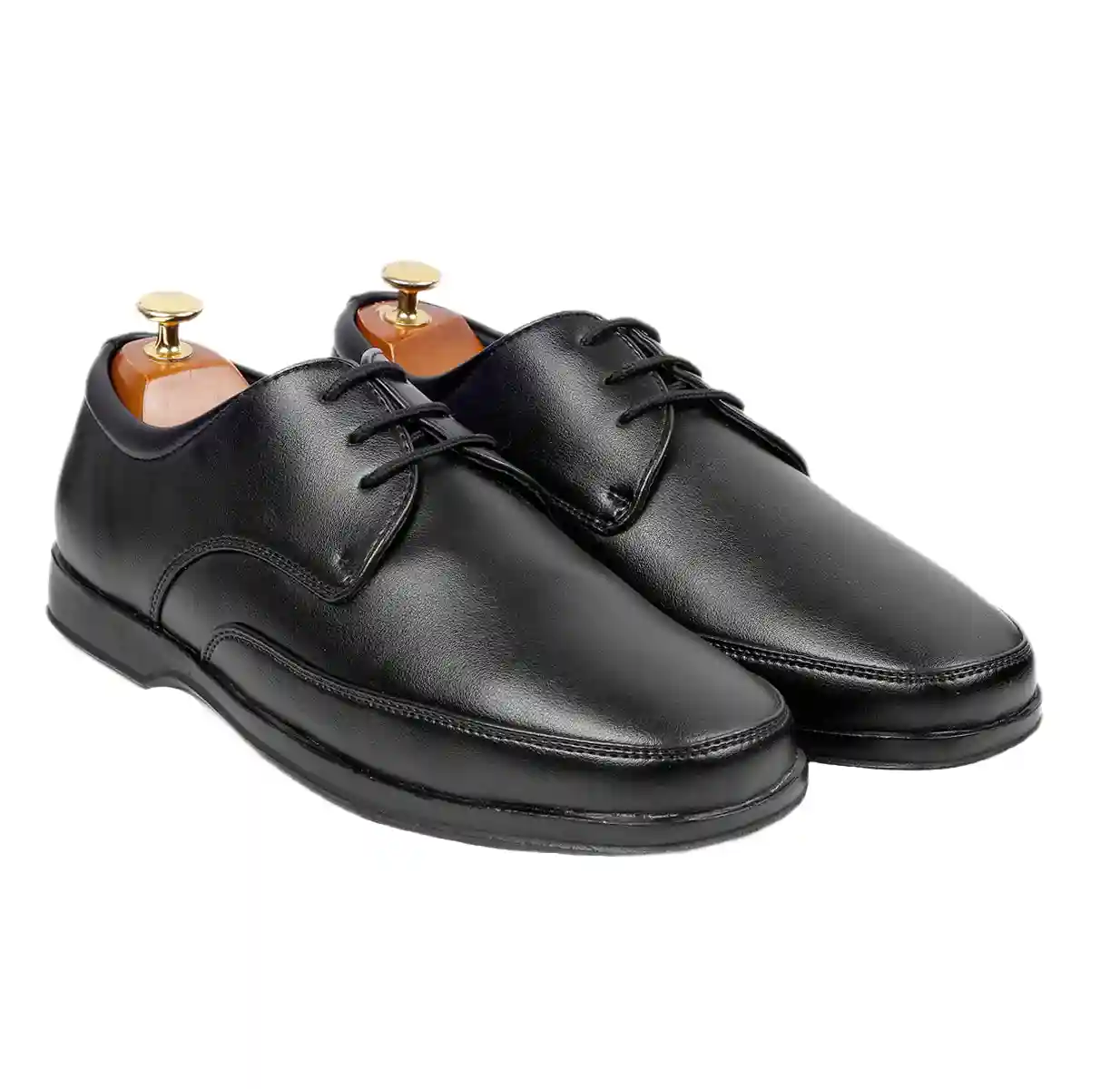 Latest Trendy Men Formal Shoes |Black Derby Shoes| Office Shoes For Men's & Boys - Black
