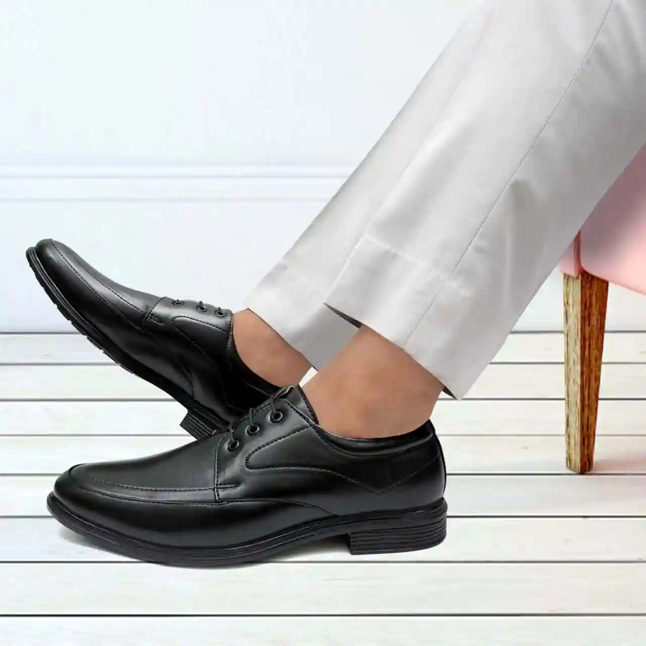 Latest Stylish Men Formal Shoes|Black De...