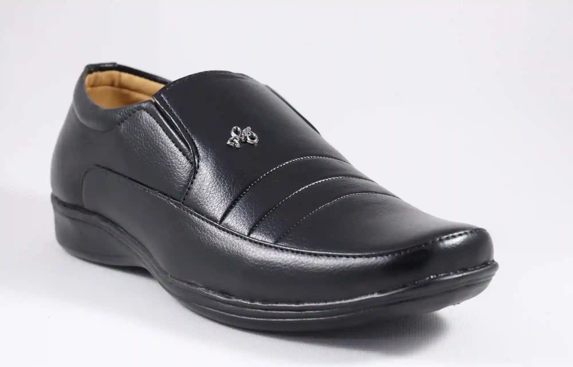 Latest Trendy Men Formal Shoes|Black Moc...