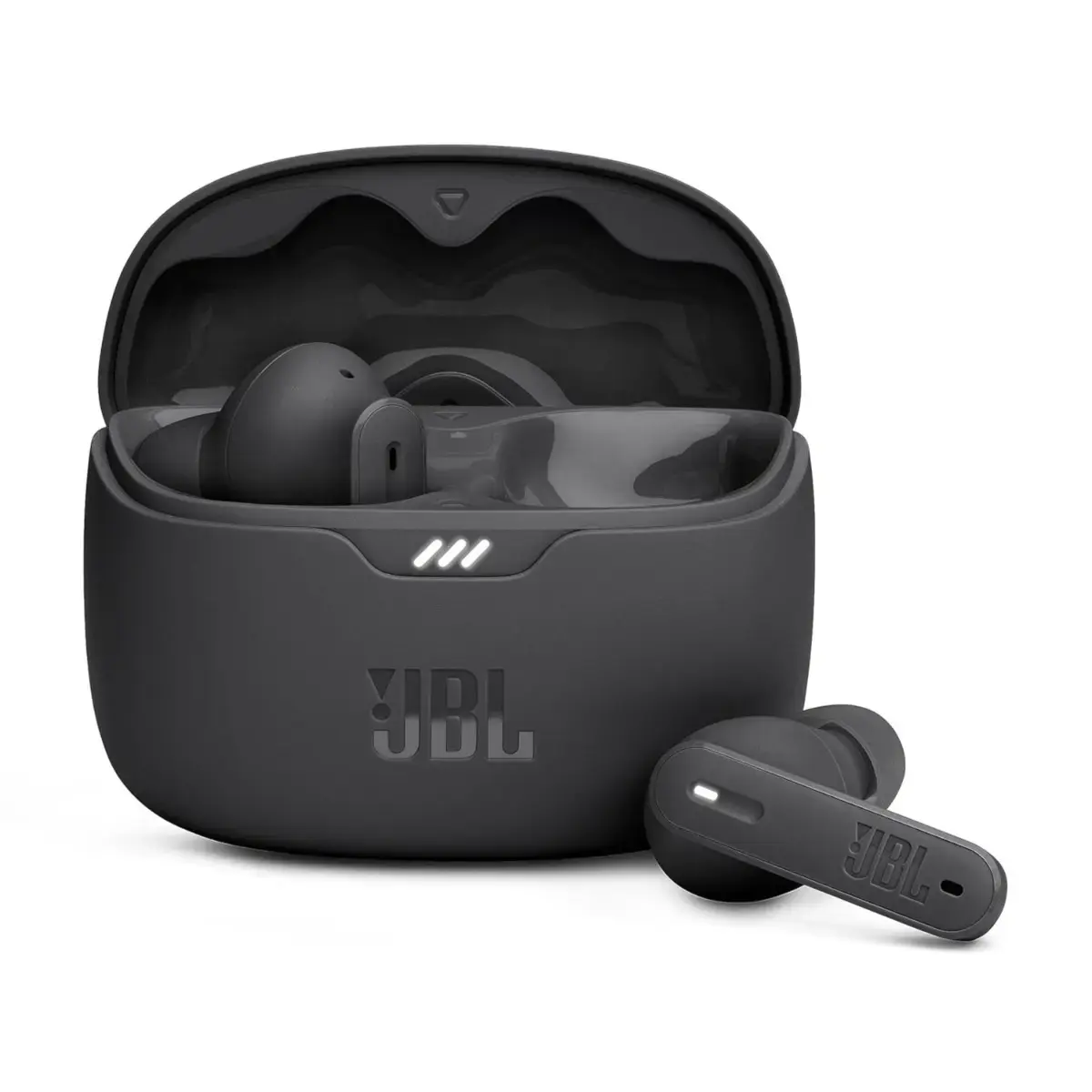 JBL Tune Beam In Ear Wireless TWS Earbuds with Mic, ANC Earbuds,Customized Extra Bass with Headphones App, 48 Hrs Battery, Quick Charge, 4-Mics, IP54, Ambient Aware & Talk-Thru, Bluetooth 5.3