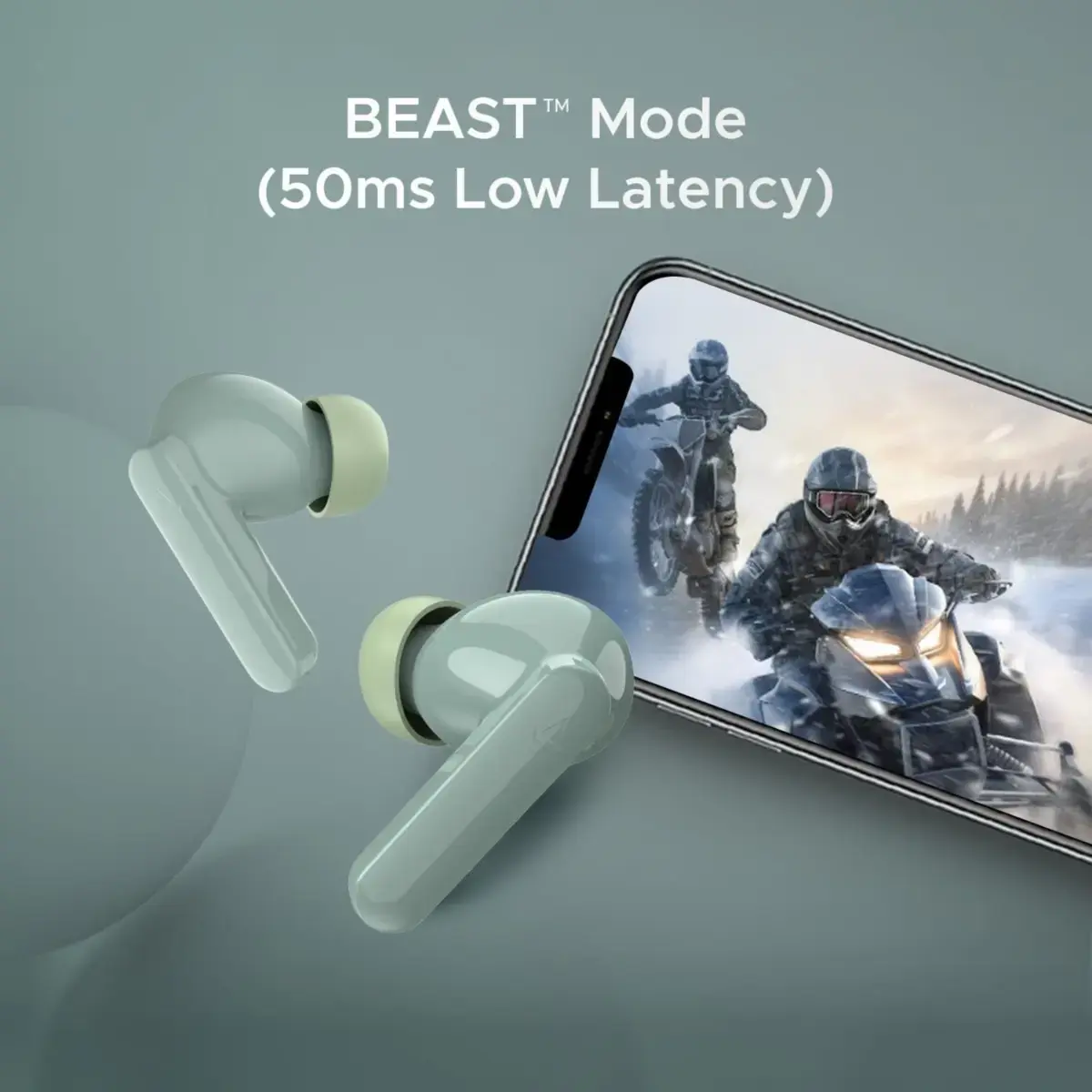 boAt Airdopes Ultra Plus TWS in Ear Earbuds with 50 HRS Playback, 4-MIC ENx Tech