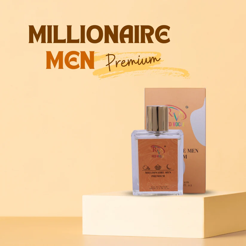 Millionaire Men Premium Eau De Parfum – Long Lasting 100ml