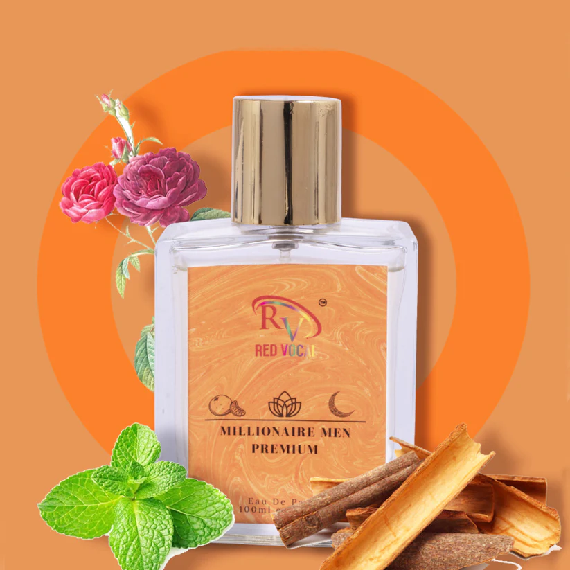 Red Vocal Bad Angel Premium (Women), Millionaire Men Premium (Men), Floral Romance Luxury (Women) Eau de Parfum Combo – 3x100ml