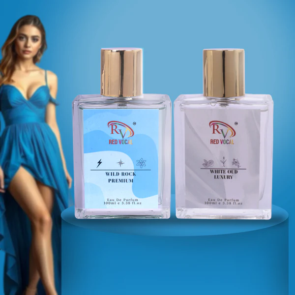 Wild Rock and White Oud unisex perfume combo with rich aroma