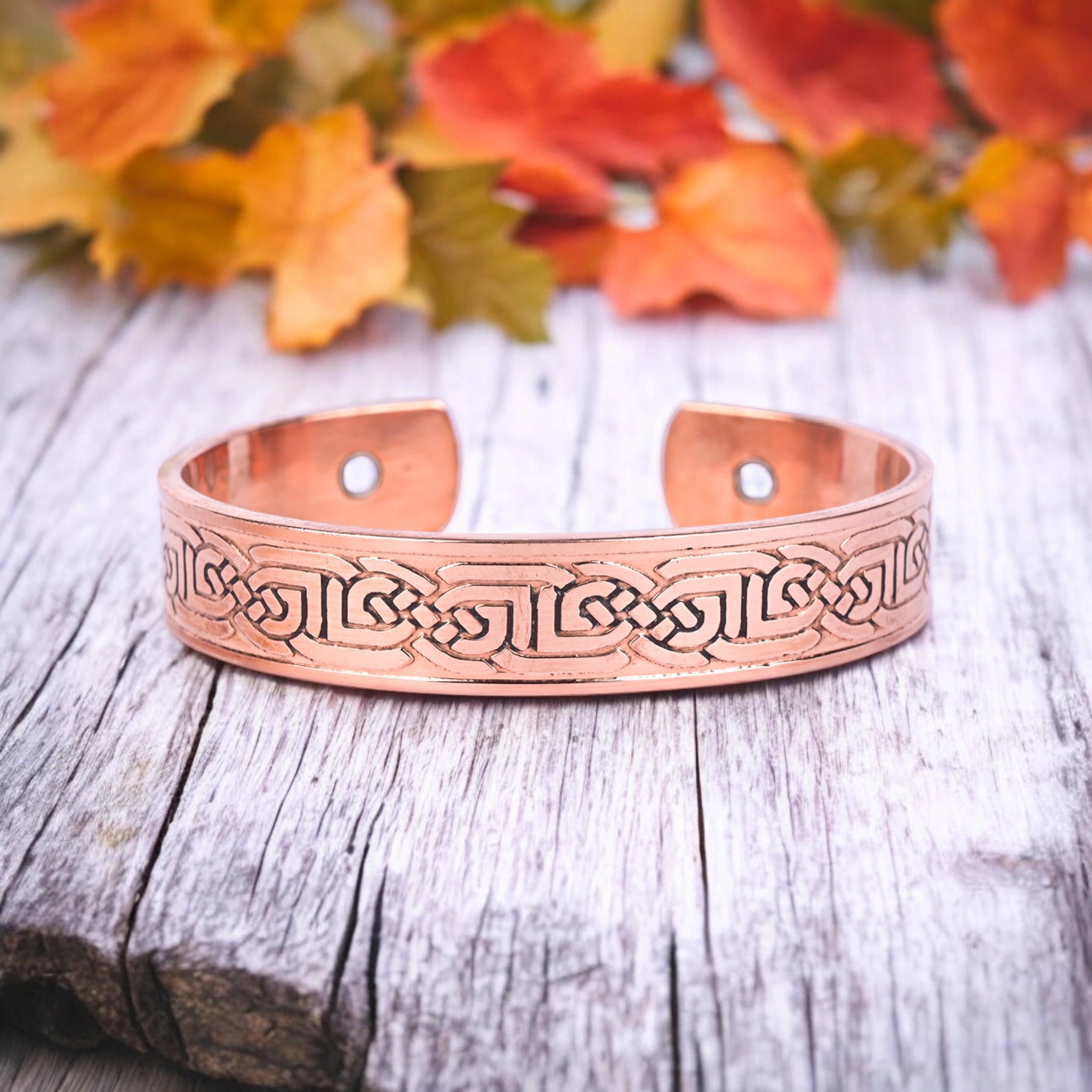 Pure Copper Magnetic Therapy Band - Kada for Arthritis Relief with Powerful Magnets