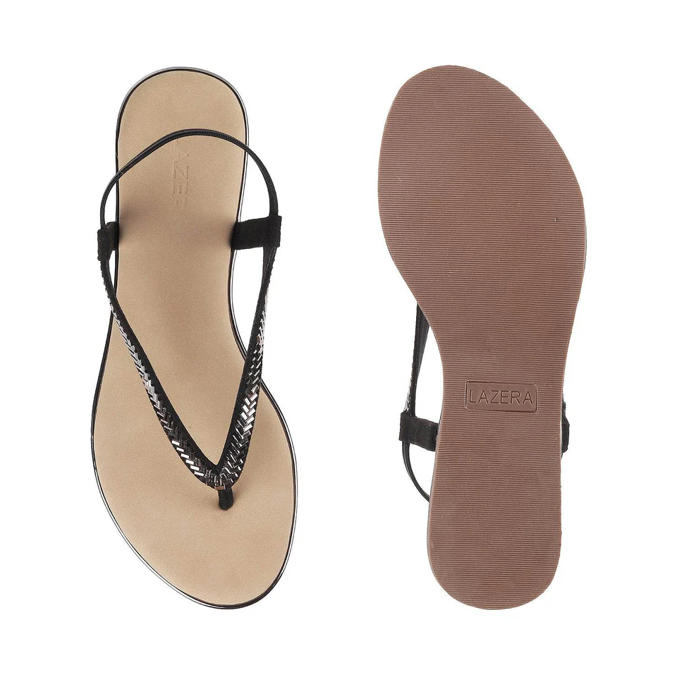 Embellished Flat Sandals