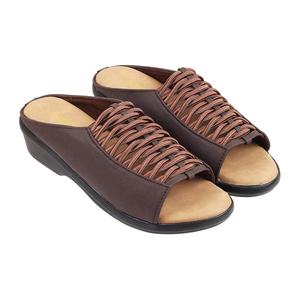 Women's Woven Slip-On Wedge Sandals