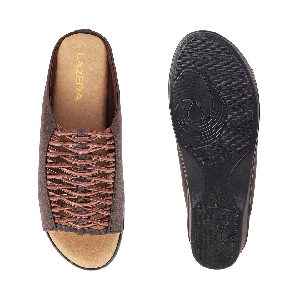 Women's Woven Slip-On Wedge Sandals