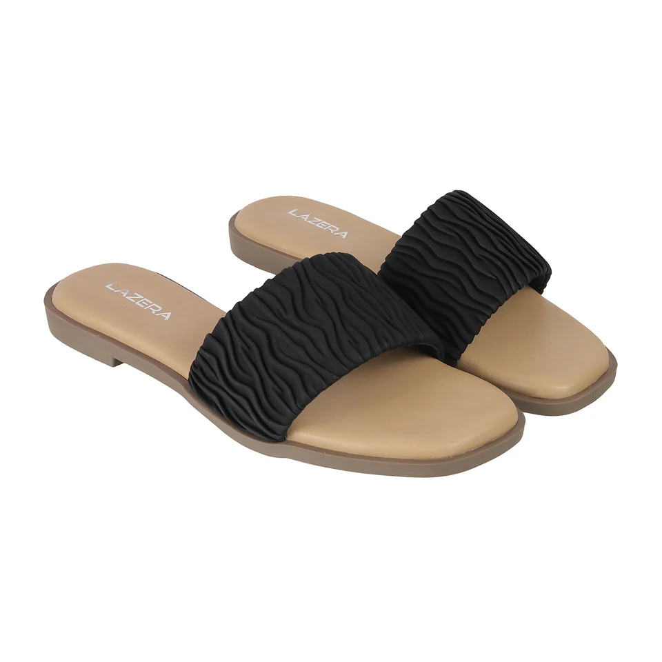 Women’s Ruched Slide Sandals
