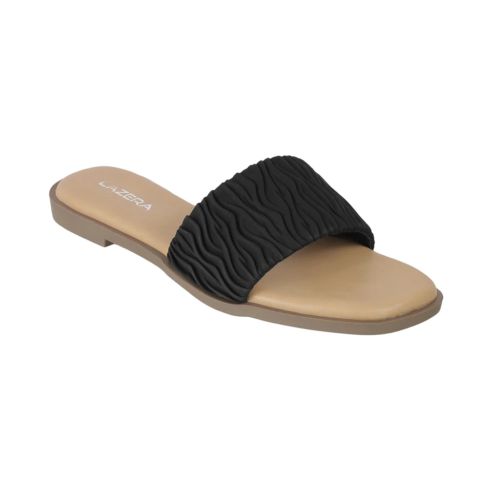 Women’s Ruched Slide Sandals