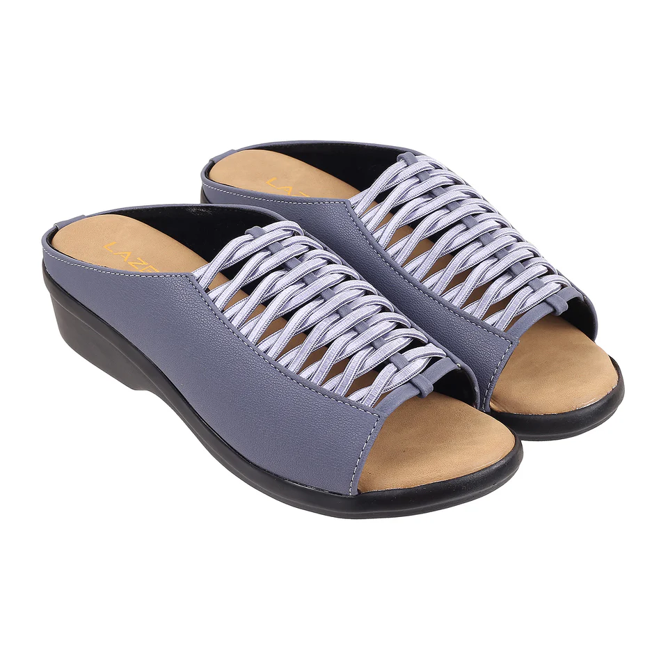 Women's Woven Slip-On Wedge Sandals