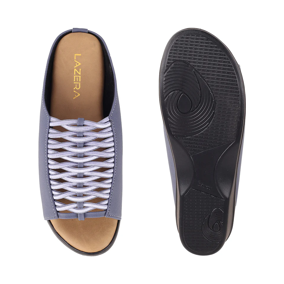 Women's Woven Slip-On Wedge Sandals