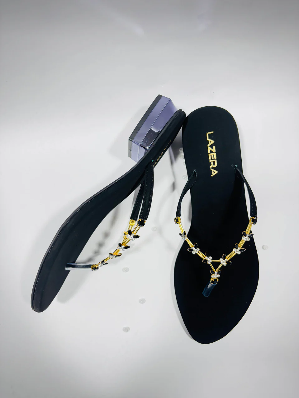 Dazzle Flat Party Chappal