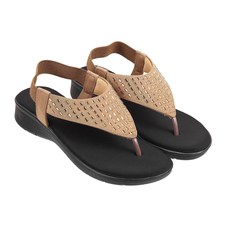 Tailored Short Heel Formal Comfort Sanda...