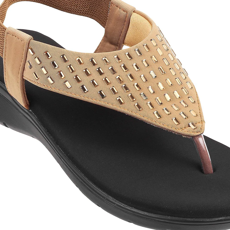 Tailored Short Heel Formal Comfort Sandal
