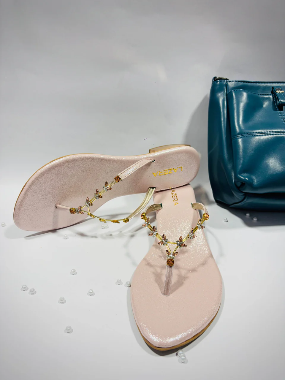 Dazzle Flat Party Chappal