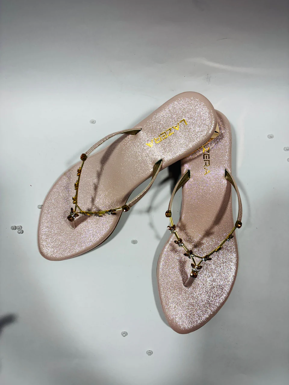 Dazzle Flat Party Chappal