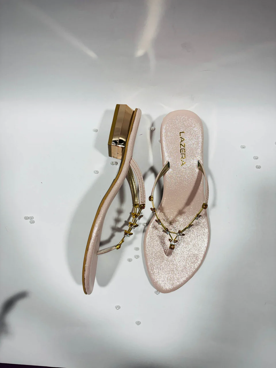 Dazzle Flat Party Chappal