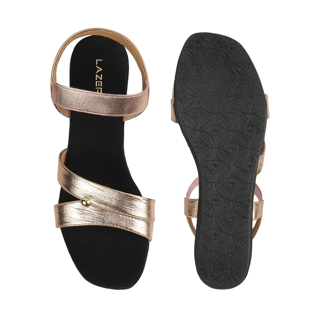 Women’s Metallic Strap Wedge Sandals