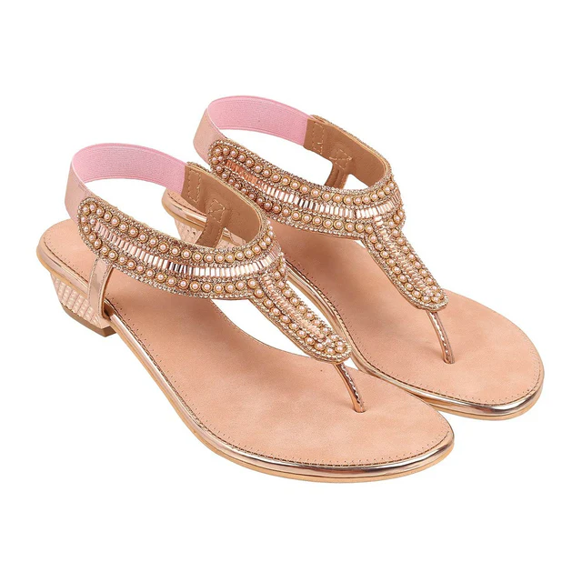 Dazzle Flat Party Chappal