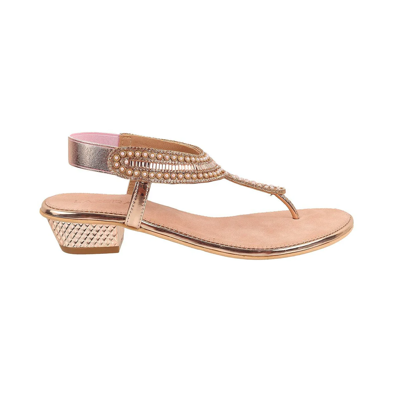 Dazzle Flat Party Chappal