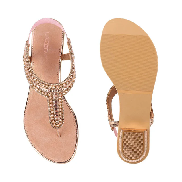 Dazzle Flat Party Chappal