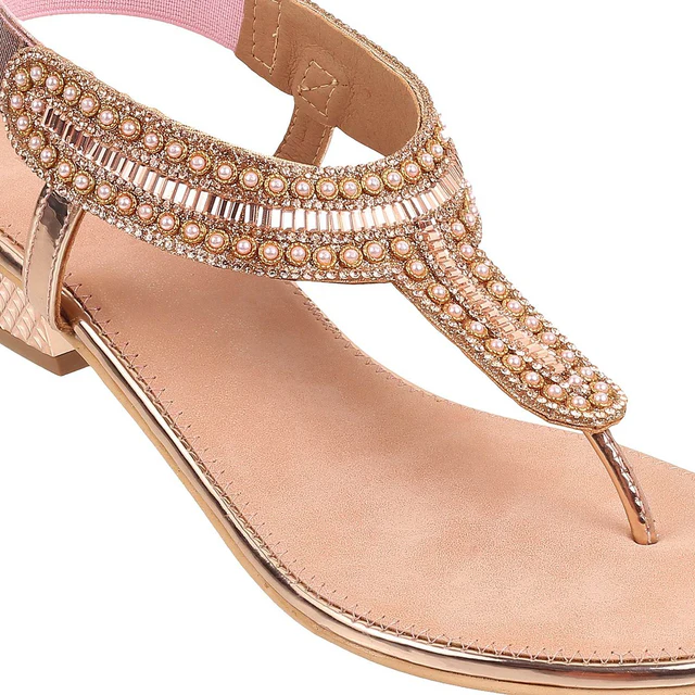 Dazzle Flat Party Chappal