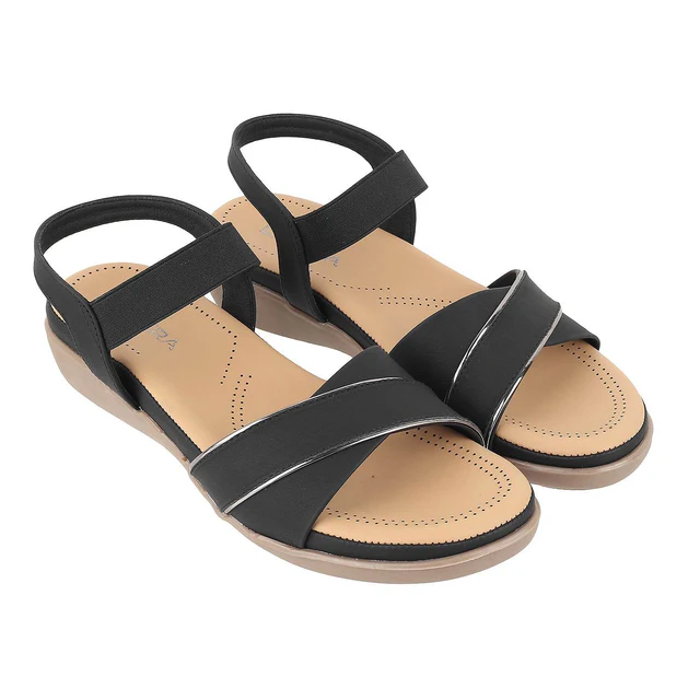 Flat Slip-On Comfort Sandals