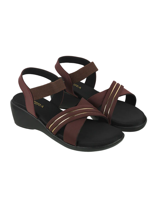 Refined Medium Heel Casual Sandal