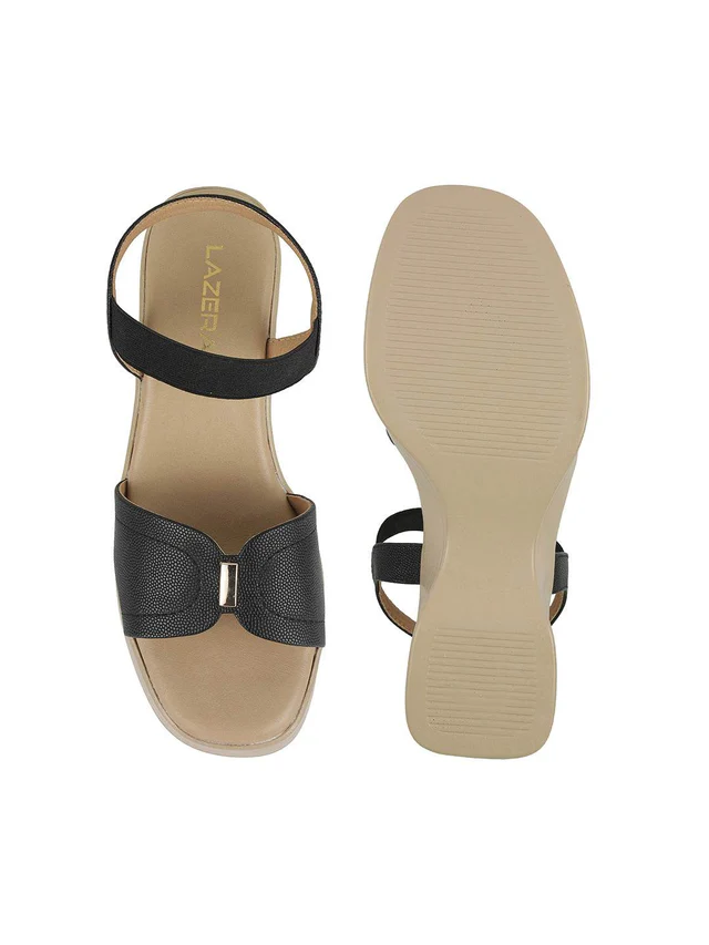 Mid-Heel Platform Sandals