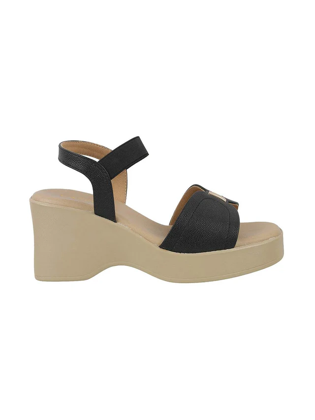 Mid-Heel Platform Sandals